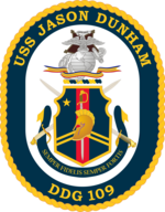 USS Jason Dunham DDG-109 Crest