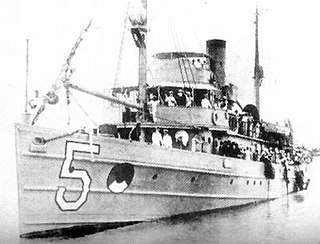 USS <i>Tanager</i> (AM-5) Minesweeper of the United States Navy