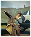 WW2 US Army Air Force (USAAF), air gunner, protective clothing, May 1943: Fur lined leather Type B-3 jacket, etc.