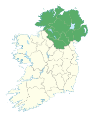 Location of Ulster