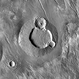 Ulysses Tholus tholus on Mars