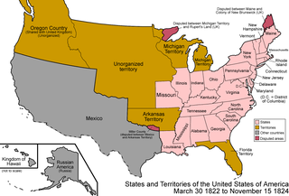 <span class="mw-page-title-main">Florida Territory</span> Organized incorporated territory of the United States (1822—1845)