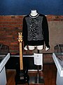 Unknown Pleasures knit sweater & Shergold Masquerader of Bernard Sumner - Joy Division Exhibition, Manchester, 2010 (2010-05-19 13.17.00 by Man Alive!).jpg