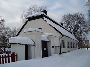 Väsby kungsgård, huvudbyggnaden.