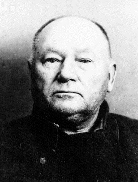Photo of Vācietis after his arrest by the NKVD in 1937