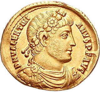 Valentinian I Roman emperor from 364 to 375