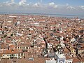 Vista de Venecia desde el campanario de San Marcos.