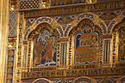 English: Detail of the Verduner altarpiece in Klosterneuburg, Austria by Nicholas of Verdun.