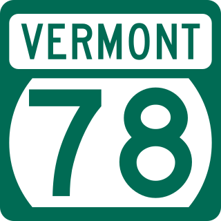 <span class="mw-page-title-main">Vermont Route 78</span> State highway in northwestern Vermont, US