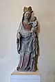 1277) Vierge à l'enfant, Bourgogne, XIVème siècle, musée du Louvre. 13 avril 2012