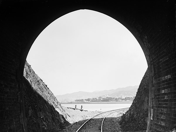 Thorndon 1880s from a Kaiwarra tunnel