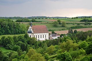 Weggental church building in Rottenburg am Neckar, Tübingen Government Region, Bade-Württemberg, Germany