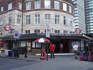 Warren Street stn entrance.JPG