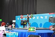 Deutsch: Gewichtheben bei den Olympischen Jugendspielen 2018; Tag 1, 7. Oktober 2018; Jungen 56 kg English: Weightlifting at the 2018 Summer Youth Olympics at 7 October 2018 – Boys' 56 kg