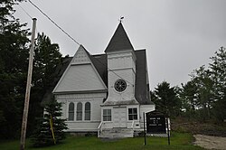West Gouldsboro Union Kilisesi, Gouldsboro, Maine.jpg