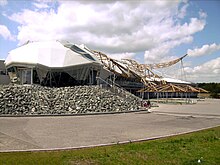 Wiesmann-Firmengebäude mit Dachkonstruktion in Gecko-Form 2008