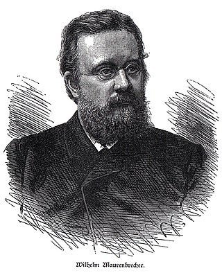 <span class="mw-page-title-main">Wilhelm Maurenbrecher</span> German historian (1838–1892)