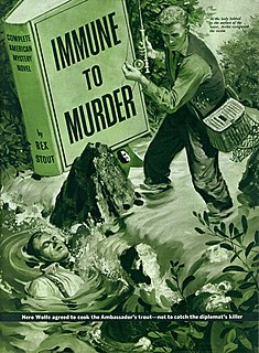 Immune to Murder Short story by Rex Stout