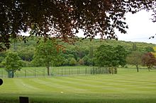 The playing fields viewed from the school Woodhouse Grove 3.JPG