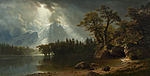 'Passing Storm over the Sierra Nevadas' by Albert Bierstadt, San Antonio Museum of Art.jpg
