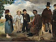 Bătrânul muzician, National Gallery of Art, 1862