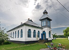 Здание земской школы. Построено в 1912 году