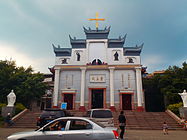 Roomalaiskatolinen katedraali Xichangissa.