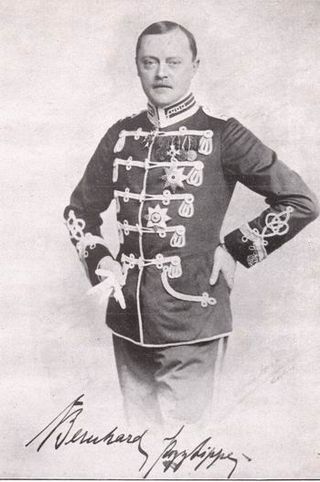 <span class="mw-page-title-main">Prince Bernhard of Lippe (1872–1934)</span> German prince (1872–1934); father-in-law of Queen Juliana of the Netherlands