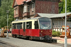 187 015 in Alexisbad (Selketalbahn)