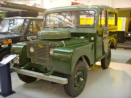 1948 Land Rover 80 with Tickford Station Wagon coachwork; Heritage Motor Centre, Gaydon