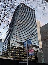 1 Denison Street, the Nine Network's current headquarters in North Sydney 1 Denison Street North Sydney.jpg