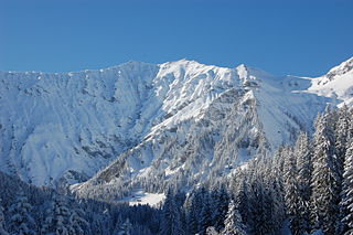 Albristhorn Mountain in Switzerland