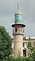 Camiinin dört tane minaresinin arasında geri kalan tek minare