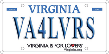 Вирджиния нөмірі 2014 VA4LVRS.png
