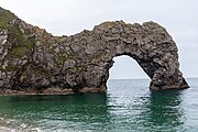 Durlde Door along the Jurassic Coast.