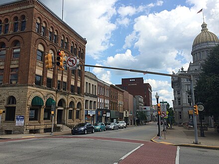 Downtown Greensburg.