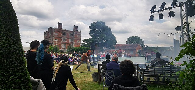 'Animal Farm' at Soulton Hall, where the NYT created its Sanctuary Theatre during the COVID-19 pandemic