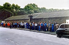 Spectators queuing for the match at Lord's A bit of history - geograph.org.uk - 4573764.jpg