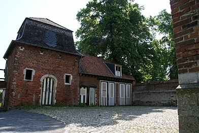 De paardenstal van de man met de zwarte ogen uit 1927. Abdij van Vlierbeek - paardenstal in Leuven