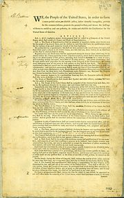 Abraham Baldwin's draft copy of the U