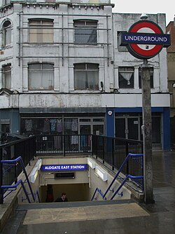 Aldgate East (stanice metra v Londýně)