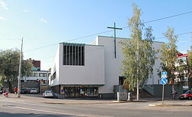 Illustrasjonsbilde av artikkelen Church of Alppila