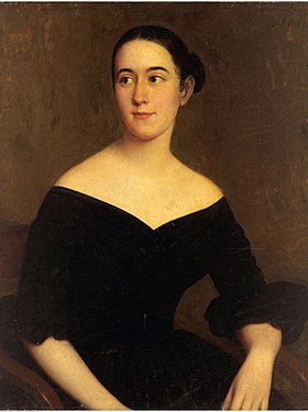 Portrait of Mrs. Gustave Miltenberger (née Corinne Knott) (1840)