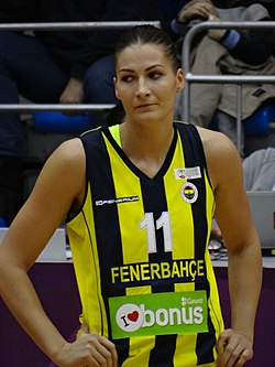 Anastasiya Verameyenka Fenerbahçe Women's Basketball vs Mersin Büyükşehir Belediyesi (women's basketball) TWBL 20180121.jpg