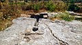 A wine press in ancient Usha, Israel