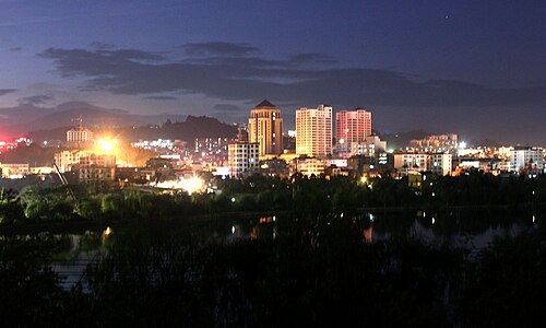 Anning City in night.jpg