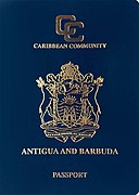 Cestovní pas Antigui a Barbudy