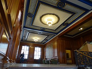 Central stair hall