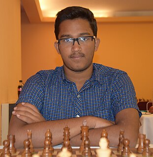 Arjun Kalyan Indian chess player