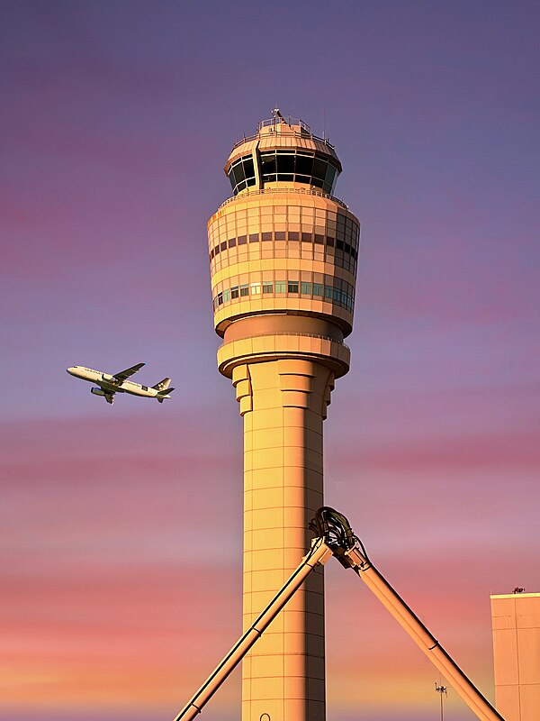 Hartsfield–Jackson Atlanta International Airport's air traffic control tower